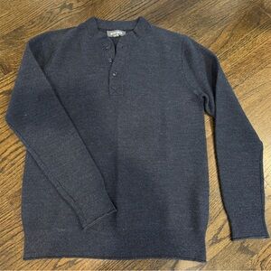 Bonobos Navy Merino Wool Sweater